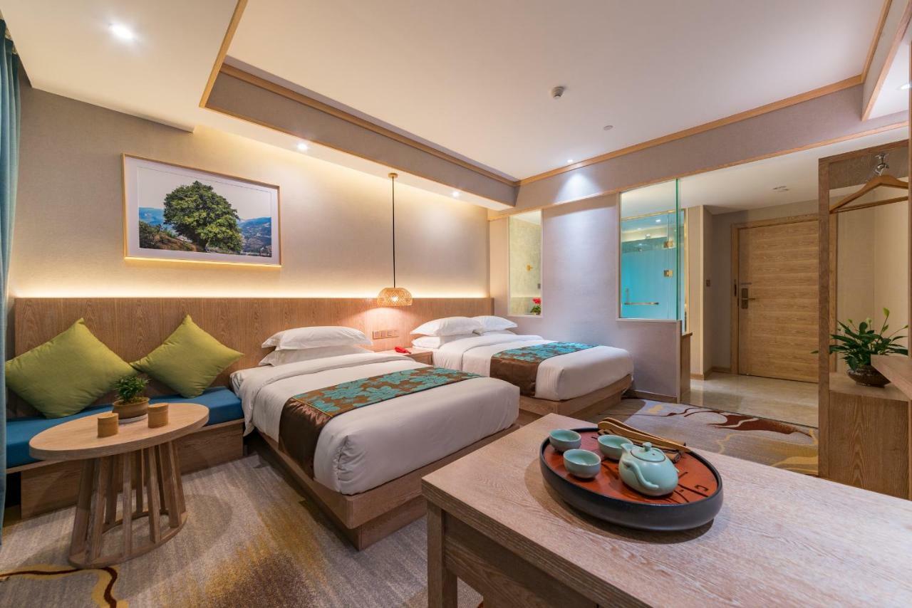 Yunxianju Tea Culture Theme Hotel Куньмин Экстерьер фото
